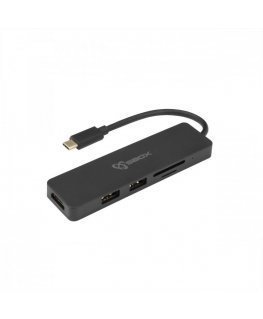 Sbox USB Type-C-HDMI/USB-3.0/SD+TF TCA-51