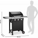 Landmann Rexon 3.0 Sapphire Juodas -kaasugrilli