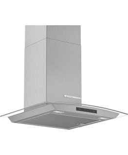 Bosch Serie 4 DWA66DM50 tvaika nosūcējs Sienā iebūvēts Nerūsējošs tērauds 600 m³/h