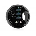 DeLOCK 61990 socket-outlet Black
