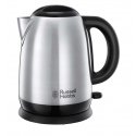 Russell Hobbs Adventure elektrikann 1,7 l 2400 W Must, Hõbe