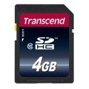 Transcend TS4GSDHC10 zibatmiņa 4 GB SDHC NAND Klases 10