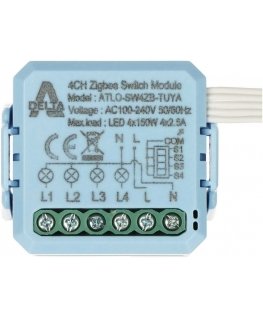SMART ATLO-SW4ZB-TUYA ZigBee switch, Tuya Smart