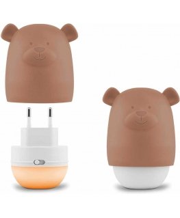 Zazu Benny the Bear yawned, brûske