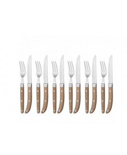 WMF 1280636046 flatware set 12 pc(s) Brown, Metallic