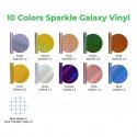 xTool Sparkle Galaxy lipnus vinilas – 20vnt xTool Sparkle Galaxy lipnus vinilas – 20vnt