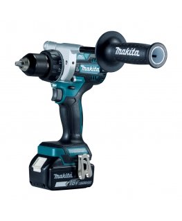 Makita DDF486RTJ drill 2100 RPM 2.6 kg Black, Blue