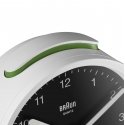 Braun BC12WB Quartz alarm clock Black, White