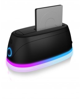 ICY BOX IB-1124L-C3 USB 3.2 Gen 1 (3.1 Gen 1) Type-B musta