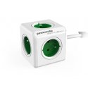 Allocacoc PowerCube Extended Type E power extension 1.5 m 5 AC outlet(s) Indoor Green