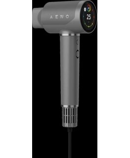 Aeno High Speed Plaukų džiovintuvas, Pilkas, 220V-240V~50-60Hz, 1500W, Voice Control, Ionizer, Touch LCD, Infrared Nursing, Infr