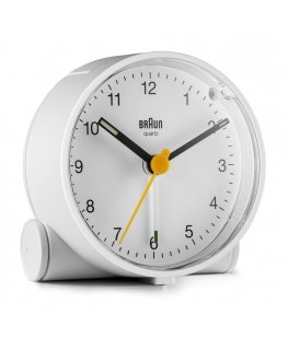 Braun BC01W Кварцевый будильник Белый