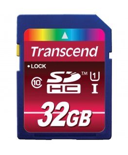 Transcend 32GB SDHC CL 10 UHS-1 MLC Klasės 10