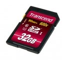 Transcend SD Card SDXC/SDHC Class 10 UHS-I 600x 32GB