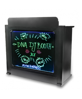 DNA DJ BOOTH BK DJ-jaam valgustatud tahvliga