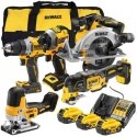 DEWALT COMBO-setti 18 V DCK502P3 5-EL. 3 x 5,0 Ah