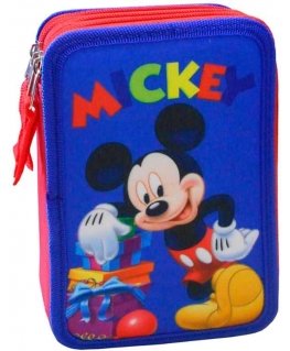 Perona Disney Mickey triple pencil case