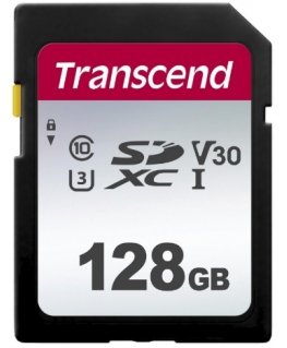 Transcend SD Card SDXC 300S 128GB