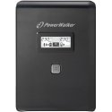 PowerWalker VI 2000 LCD UPS-virtalähde 2 kVA 1200 W 2 AC-pistorasia(a)