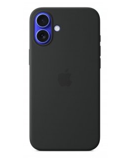 Apple iPhone 16 Plus Silicone Case with MagSafe - Black