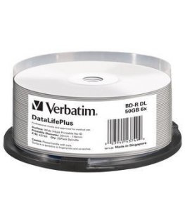 Verbatim DataLifePlus BD-R 50 GB 25 pc(s)