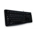 Logitech Keyboard K120 for Business näppäimistö USB QWERTZ Saksa musta