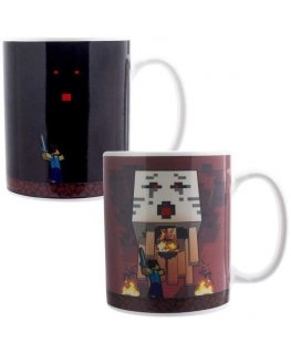 Paladone MINECRAFT Mug - Nether | Heat-Responsive 300 ml
