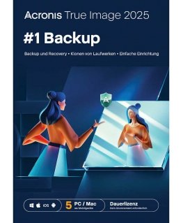 Acronis True Image 2025 5 Computer Perpetual License