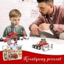 WOOPIE Creator City Fire Brigade Building Kit