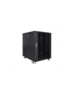 Lanberg FF01-6815-12B statnis 15U Brīvi stāvošs plaukts Melns