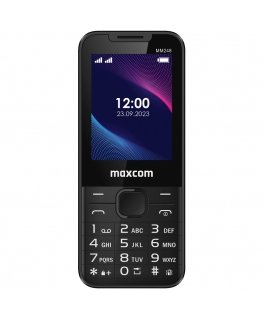MaxCom Classic MM248 4G 6.1 cm (2.4") 82.3 g Black Feature phone