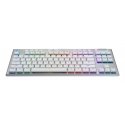 Logitech G G915 X LIGHTSPEED keyboard Gaming USB + RF Wireless + Bluetooth QWERTY Nordic White