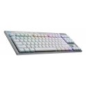 Logitech G G915 X LIGHTSPEED keyboard Gaming USB + RF Wireless + Bluetooth QWERTY Nordic White