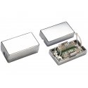 Alantec WTM09 network junction box Cat6 Silver