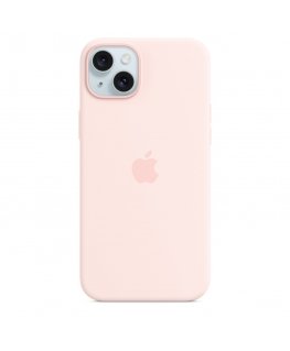 Apple iPhone 15 Plus Silicone Case with MagSafe - Light Pink