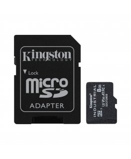Kingston Technology Industrial 8 GB MicroSDHC UHS-I Класс 10