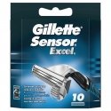 Gillette Sensor Excel žilett 10 tk Mehed