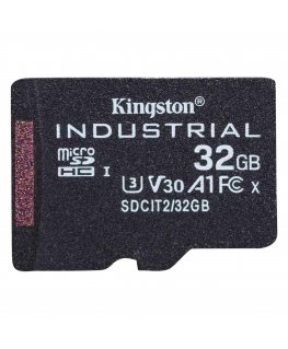 Kingston Technology Industrial 32 GB MicroSDHC UHS-I Klases 10