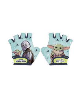 Star Wars Mandalorian gloves, light blue