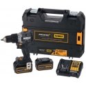 akumuliatorinis gręžtuvas smūginis 18V, 2x5Ah, XR, DeWalt [DCD85MP2T-QW] leidimo MCLAREN