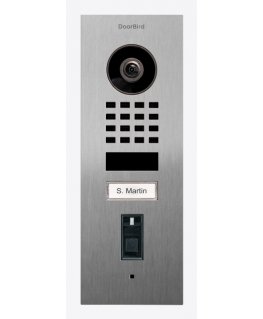 DoorBird D1101FV video-sisesidesüsteem Roostevaba teras