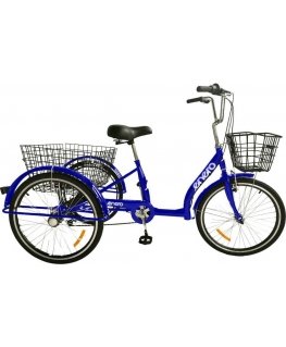 Enero ROWER 3-KOŁOWY 24 Dark Blue SHIMANO -7 BIEGOWY OBNIŻONA RAMA