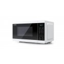 Sharp YC-MG02E-W microwave Blue, White Countertop 20 L 800 W