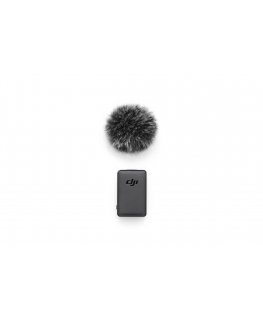 DJI Wireless Microphone Transmitter Juoda Kontaktinis mikrofonas (Atidaryta pakuotė)