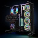 Thermaltake Riing Quad 12 RGB Datora korpusam Ventilators 12 cm Balts