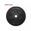 Guminis hantelis 25kg HMS HG PRO 25