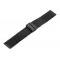 Pacific M8 bracelet - HQ mesh - black 22mm