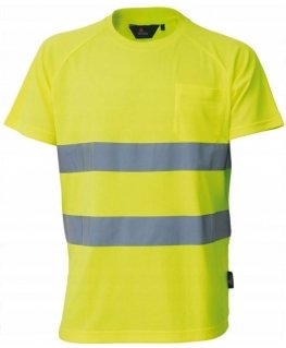 BETA T-SHIRT OSTRZEGAWCZY Geltonas L