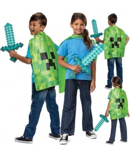 GoDan Minecraft -setin miekka, universaalikokoinen viitta