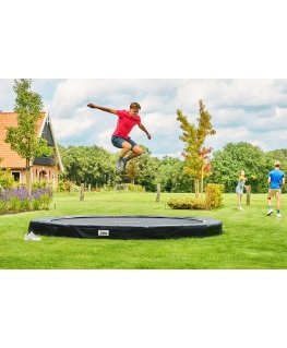 Trampoliin Premium Ground Combo 251cm Roheline